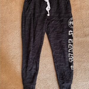 Victorias Secret PINK Dark Grey Joggers With Bling